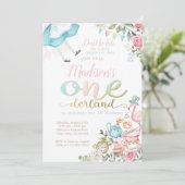 Alice in ONEderland 1st Birthday 招待状 (スタンド正面)