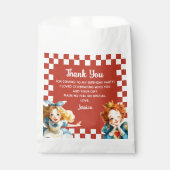 Alice in ONEderland 1st Birthday Thank You  フェイバーバッグ (正面)