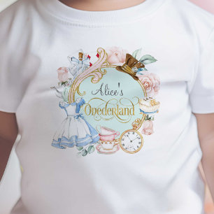 Alice in Onederland, Girl 1st誕生日ベビーT-Shi ベビーTシャツ