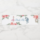 Alice in Onederland Plastic Water Bottleラベル ペットボトルラベル (シングルラベル)