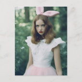 Alice in the Forestのファッション期限切れフィルムフォト ポストカード (正面)
