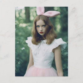 Alice in the Forestのファッション期限切れフィルムフォト ポストカード