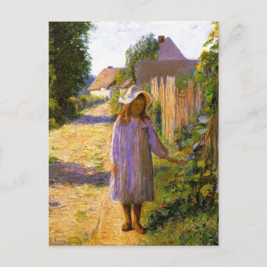 Alice in the Lane by Lilla Cabot Perry ポストカード (正面)