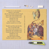 Alice in Wonderlandにせウミガメのスープの歌 薄葉紙 (クラフト)