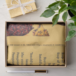 Alice in Wonderlandにせウミガメのスープの歌 薄葉紙