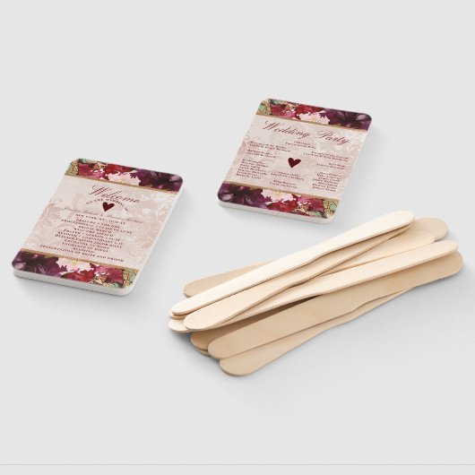 Alice in Wonderlandの式結婚プログラム ハンドファン (組立なし)