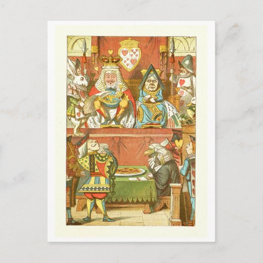 Alice in Wonderlandはがき ポストカード (正面)