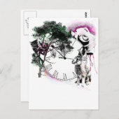 Alice in Wonderlandはがき ポストカード (正面/裏面)