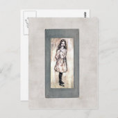 Alice In Wonderlandはがき ポストカード (正面/裏面)