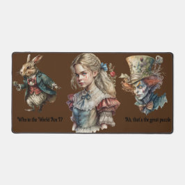 Alice in Wonderlandキャラクター(編集可能文字) デスクマット