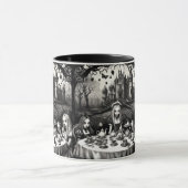 Alice in Wonderlandゴシック美術パーティースタイル マグカップ (中央)
