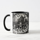 Alice in Wonderlandゴシック美術パーティースタイル マグカップ (左)