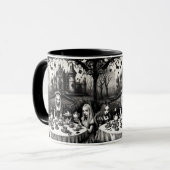 Alice in Wonderlandゴシック美術パーティースタイル マグカップ (正面左)