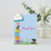 Alice in Wonderlandサンキューカード ポストカード (スタンド正面)