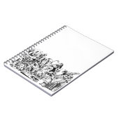 Alice in Wonderlandスパイラルノート ノートブック (左側)