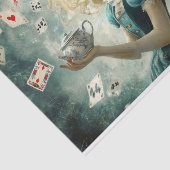 Alice in Wonderlandトランプティーポットデクページ 薄葉紙 (詳細)