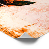 Alice in Wonderlandトランプ水彩 ポスター (角)