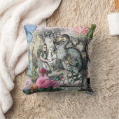 Alice in Wonderlandドドクラシックー美術品 クッション (ブランケット)