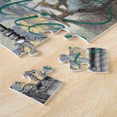 Alice in Wonderlandドドクラシックー美術品 ジグソーパズル (側面)