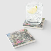 Alice in Wonderlandドドクラシックー美術品 ストーンコースター (横)