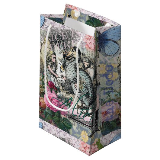 Alice in Wonderlandドドクラシックー美術品 スモールペーパーバッグ (正面アングル)