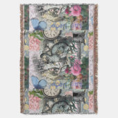 Alice in Wonderlandドドクラシックー美術品 スローブランケット (正面縦)