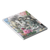 Alice in Wonderlandドドクラシックー美術品 ノートパッド (アングル)