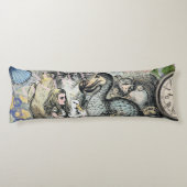 Alice in Wonderlandドドクラシックー美術品 ボディピロー (裏面)