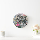 Alice in Wonderlandドドクラシックー美術品 ラウンド壁時計 (ホーム)