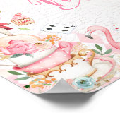 Alice In Wonderlandパーティー食べDecor Me Table Sign ポスター (角)