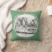 Alice in Wonderlandパーティー-不機嫌Hatter's Teaパーティー クッション (ブランケット)