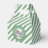 Alice in Wonderlandパーティー-不機嫌Hatter's Teaパーティー フェイバーボックス (正面サイド)