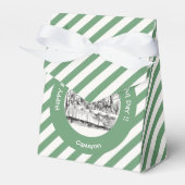 Alice in Wonderlandパーティー-不機嫌Hatter's Teaパーティー フェイバーボックス (正面サイド)