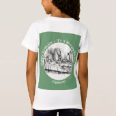 Alice in Wonderlandパーティー-不機嫌Hatter's Teaパーティー Tシャツ (裏面)