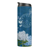 Alice in Wonderlandフローラブルーサーマルタンブラー タンブラー (回転右)