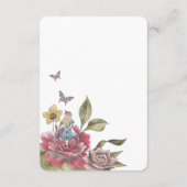 Alice in Wonderlandベビー大学ファンドギフト エンクロージャーカード (裏面)