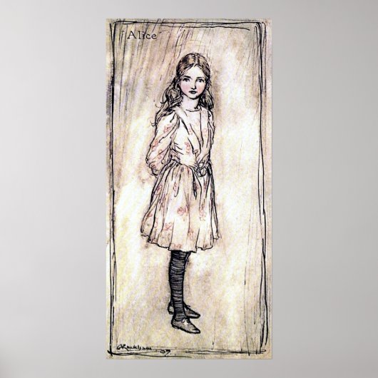 Alice In Wonderlandポスター ポスター (正面)