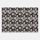 Alice in Wonderlandラッピング紙3デザイン ラッピングペーパーシート (正面)