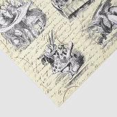 Alice in Wonderlandヴィンテージスクリプトベージュ 薄葉紙 (詳細)