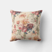 Alice in Wonderlandヴィンテージ花枕 クッション (裏面)