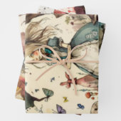 Alice in Wonderlandヴィンテージ ラッピングペーパーシート (インサイチュ)