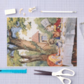 Alice in Wonderland不機嫌Hatter Teaパーティー 薄葉紙 (クラフト)