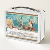 Alice in Wonderland不機嫌Hatters Teaパーティー メタルランチボックス (裏面)