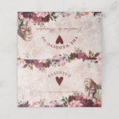 Alice in Wonderland予約結婚席 プレイスカード (外部開封)