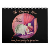 Alice in Wonderland子供部屋版物語月別 カレンダー (カバー)