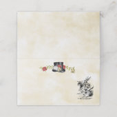 Alice in Wonderland座席表またはエスコートカード プレイスカード (外部開封)