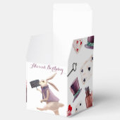 Alice in Wonderland水彩手絵を描兎 フェイバーボックス (オープン)