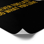 Alice in Wonderland白うさぎのモチベーション ポスター (角)