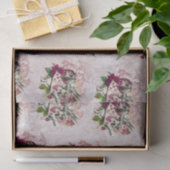 Alice in Wonderland白うさぎブルゴーニュ&赤面 薄葉紙 (ギフト)