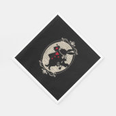 Alice In Wonderland白うさぎヴィンテージ スタンダードランチョンナプキン (角)